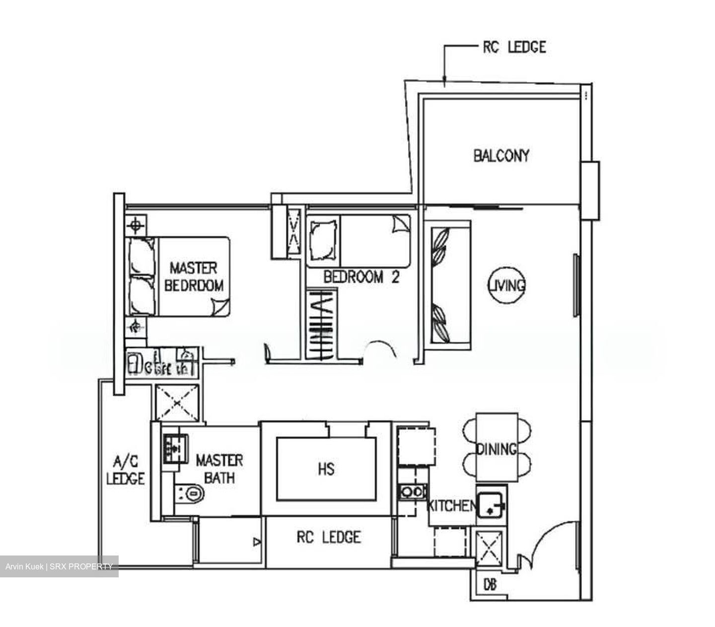 The Trilinq (D5), Condominium #540978481